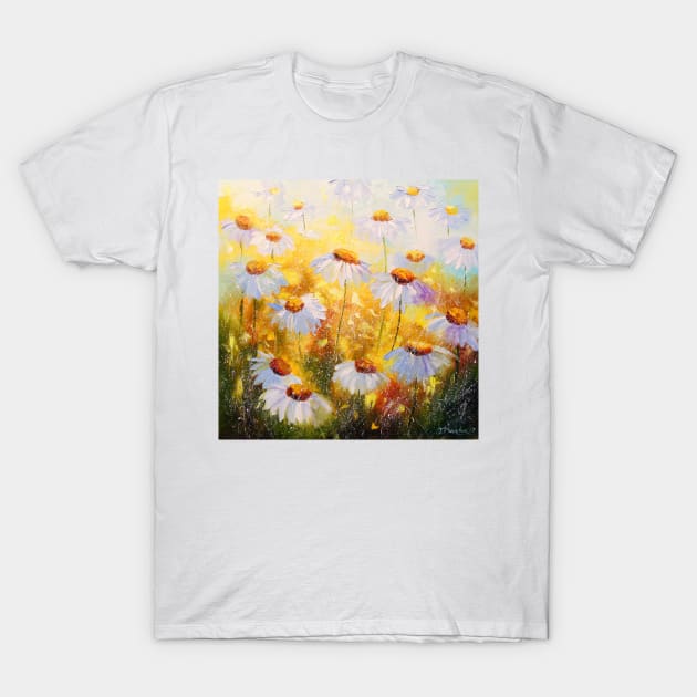 Chamomile T-Shirt by OLHADARCHUKART